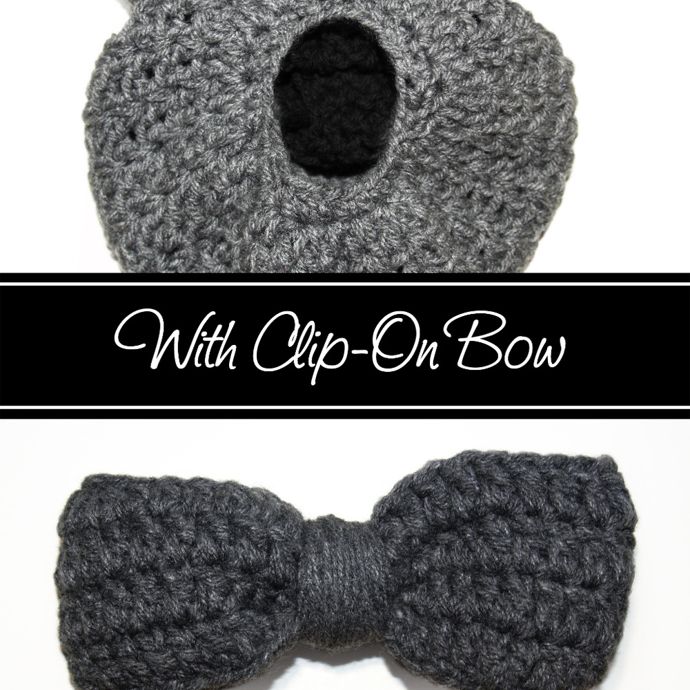 Green Messy Bun Hat w/Clip-On Bow - MADE TO ORDER - Picture 5 of 6